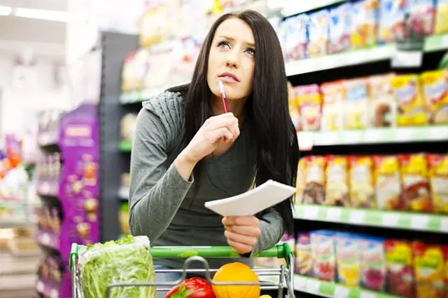 #2 Make A List For Grocery Shopping