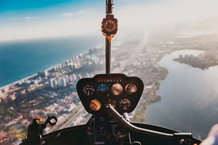 How far can a helicopter travel?